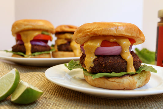 Flavor-Packed Southwest Veggie Burger (vegan, gluten-free, dairy-free)